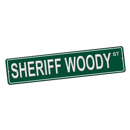 SI-STR-238 Street Sign - Movie Toy Story Sheriff Woody