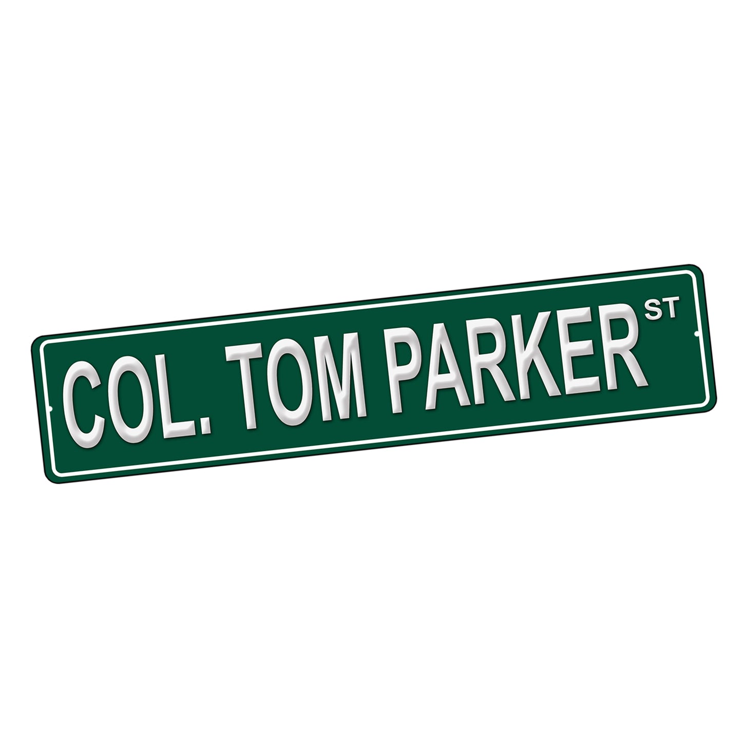 SI-STR-239 Street Sign - Music Elvis Presley Col. Tom Parker