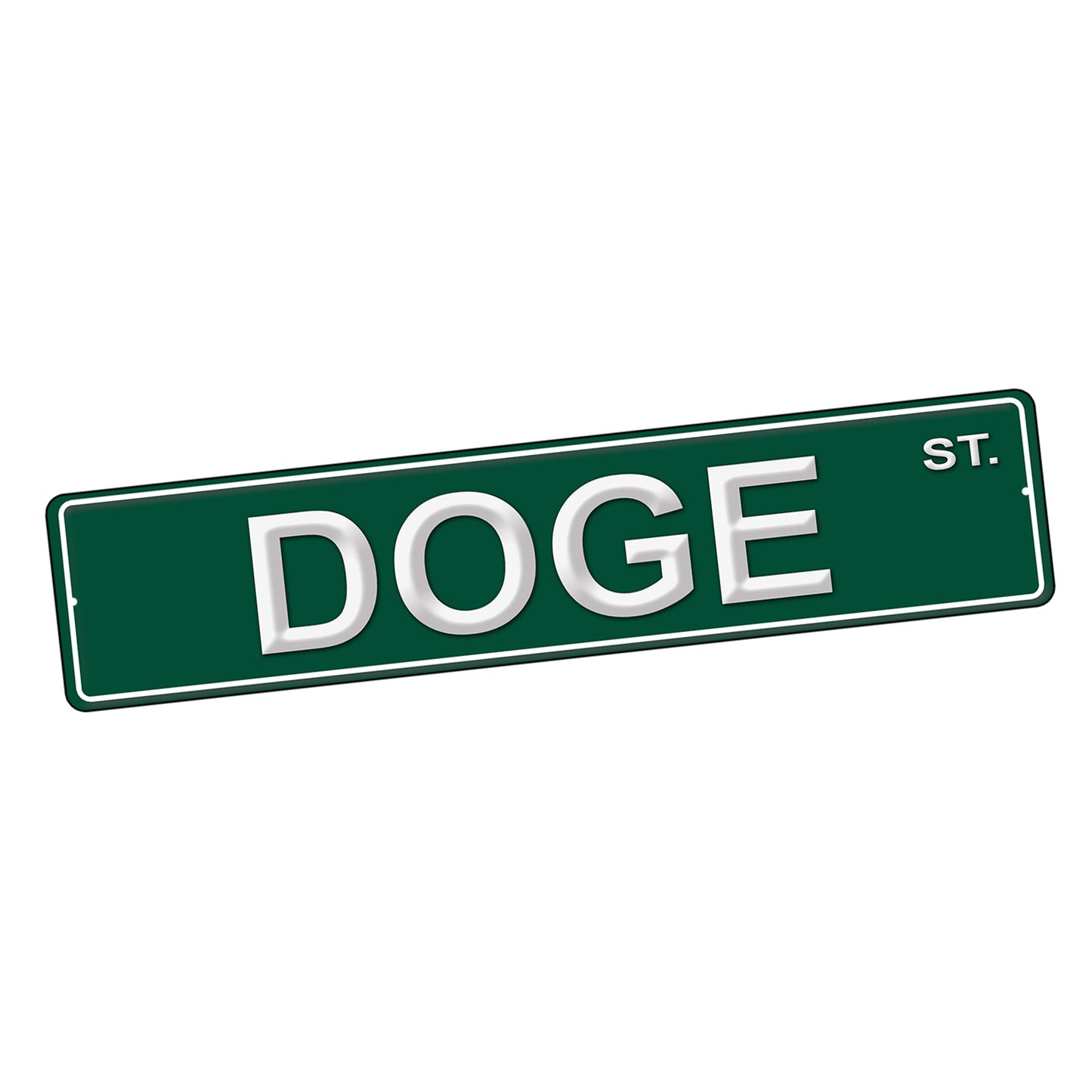 SI-STR-246-2 Street Sign - Political Elon Musk Doge