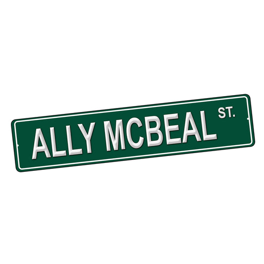 SI-STR-252 Street Sign - TV Ally McBeal Design