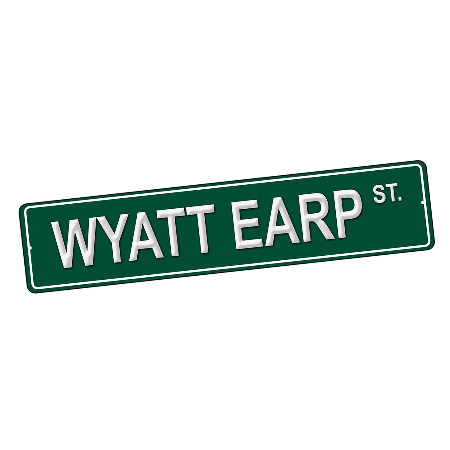 SI-STR-255 Street Sign - TV Western TV Show Cowboys Bank Robbers Names
