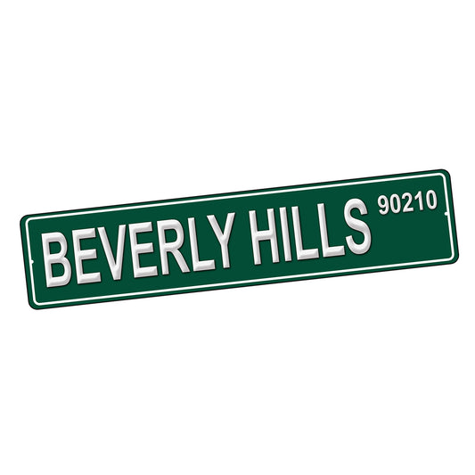 SI-STR-256 Street Sign - TV Show Beverly Hills 90210