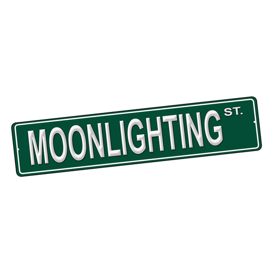 SI-STR-262 Street Sign - TV Show Moonlighting