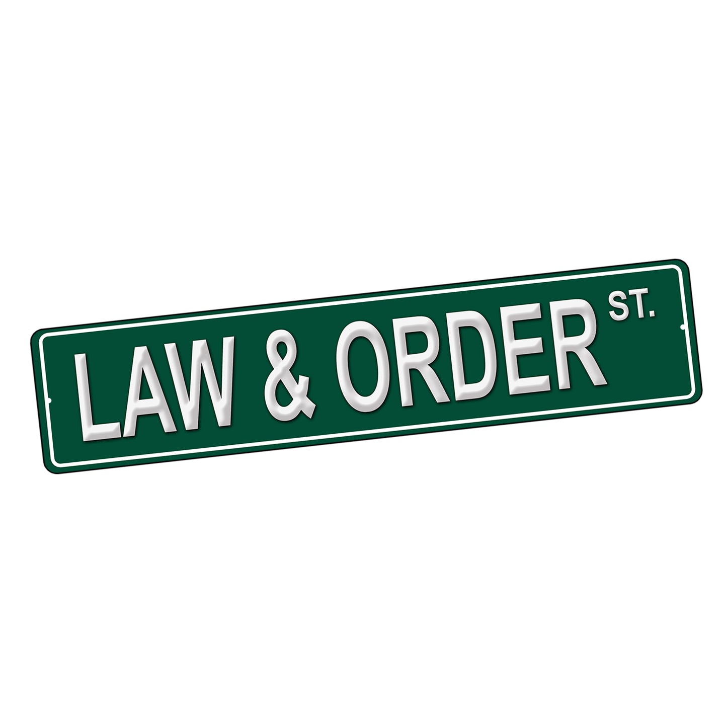 SI-STR-272 Street Sign - TV Show Law and Order