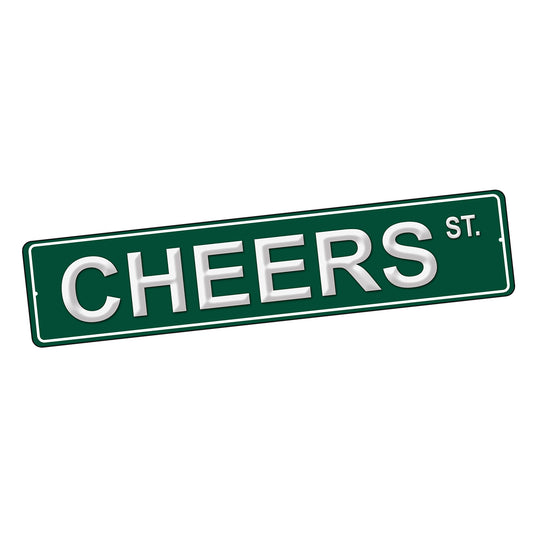 SI-STR-285 Street Sign - TV Show Cheers Bar Characters