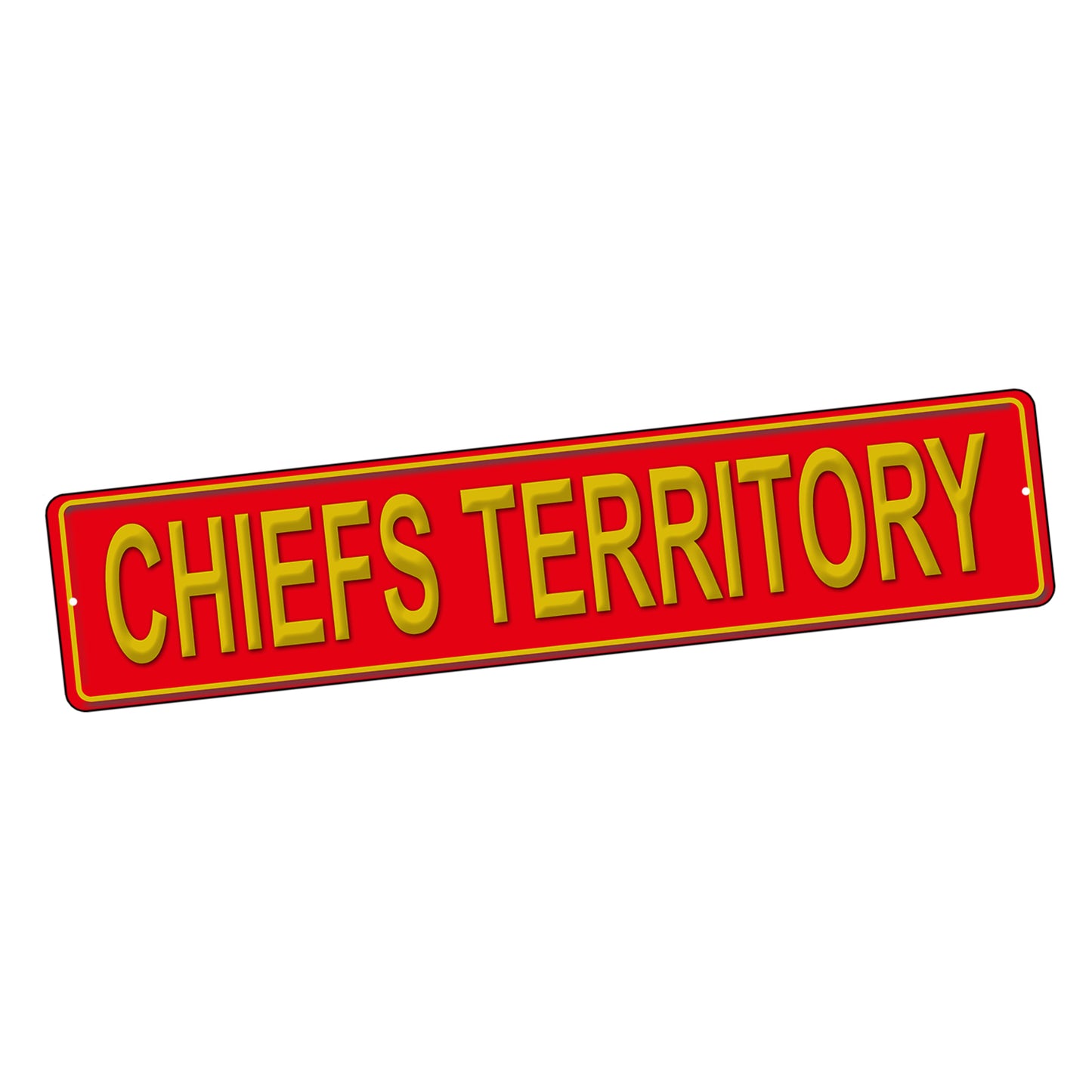 SI-STR-300 Street Sign - Football Chiefs Territory