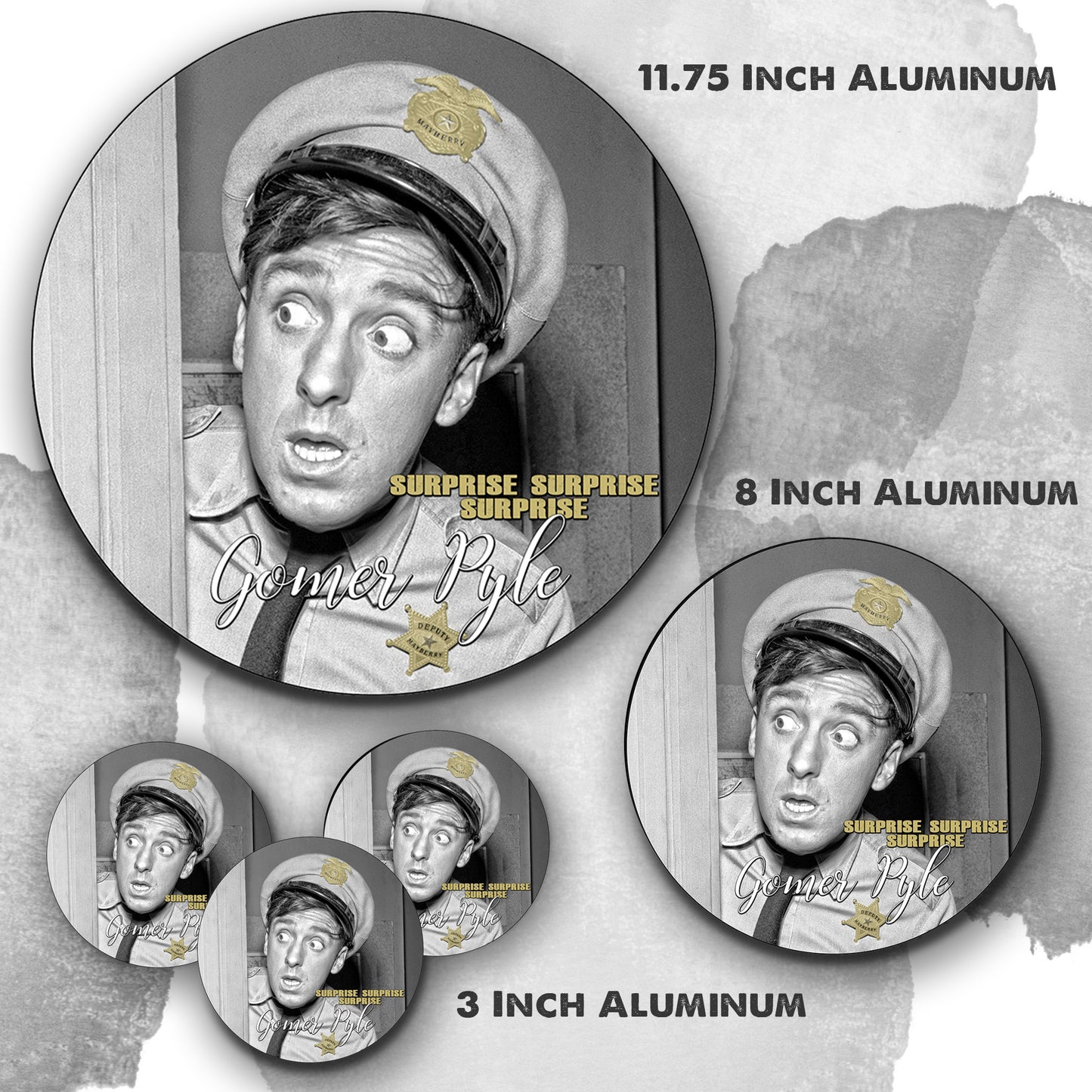 Round Signs - Mayberry Gomer Pyle