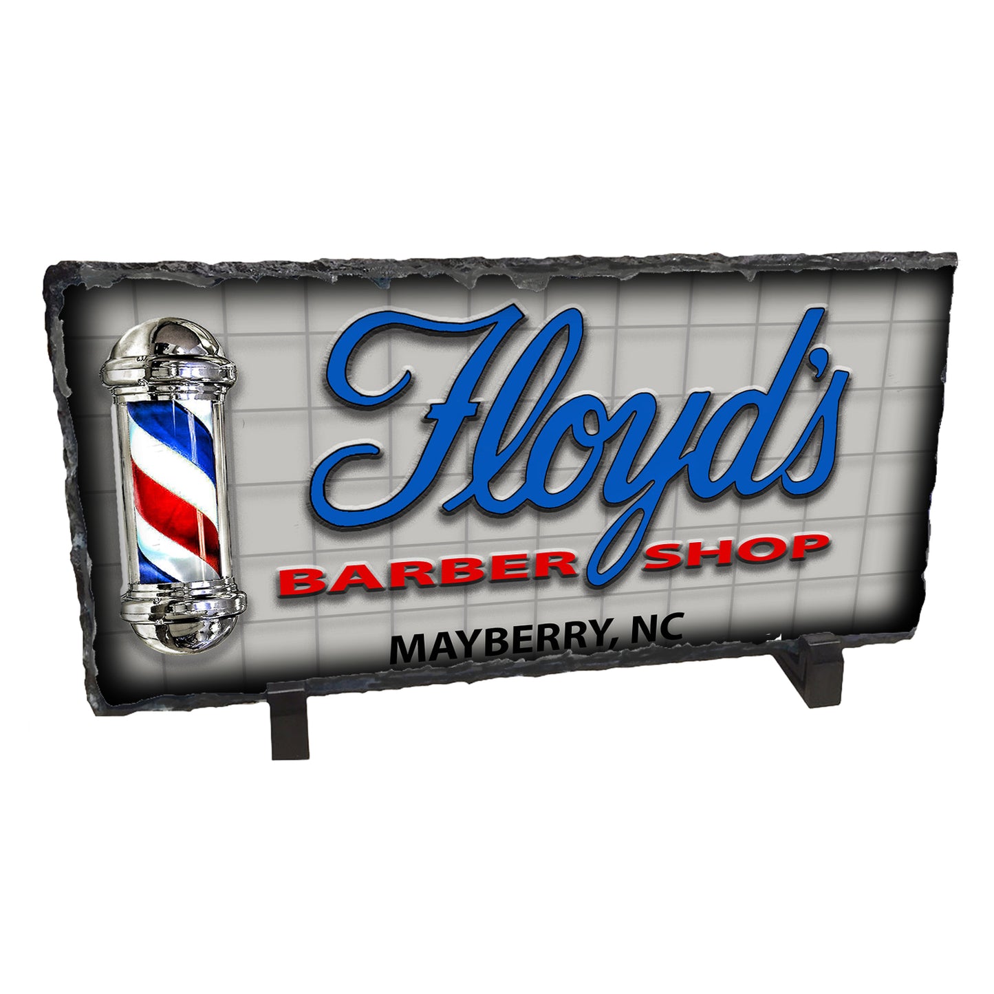 SR-039 Slate Rock - Mayberry NC Floyd's Barber Shop