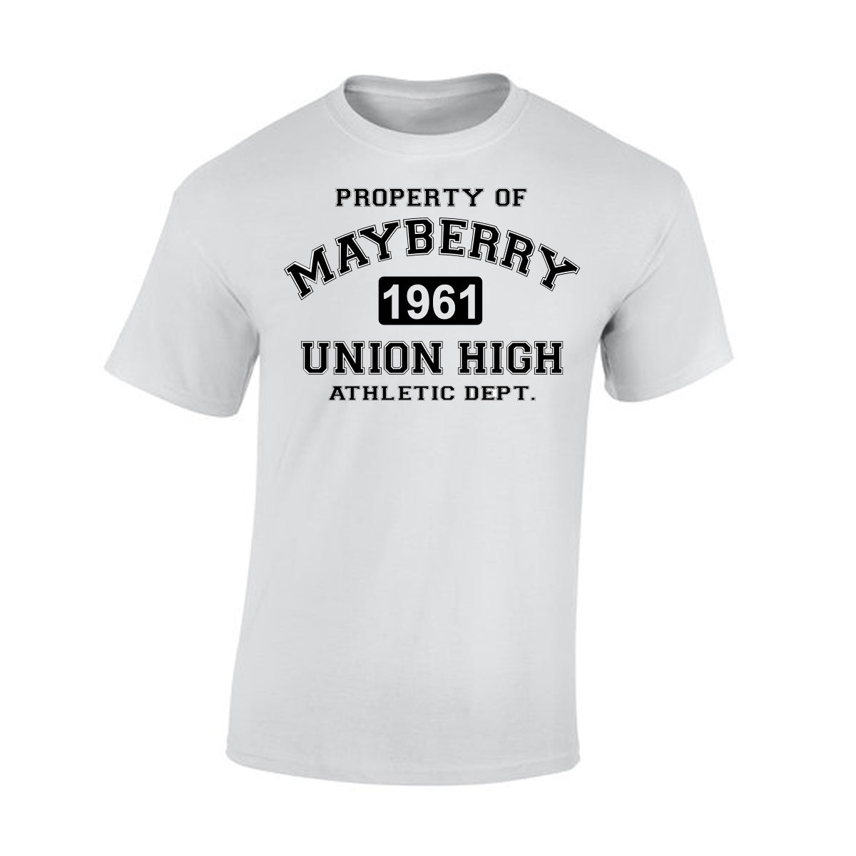 TS-012 T-shirt Cotton - Mayberry Ash Union High Athletic Dept