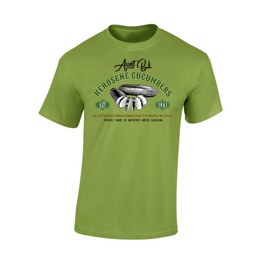 TS-009 T-shirt Cotton - Mayberry NC Aunt Bea's Kerosene Cucumbers