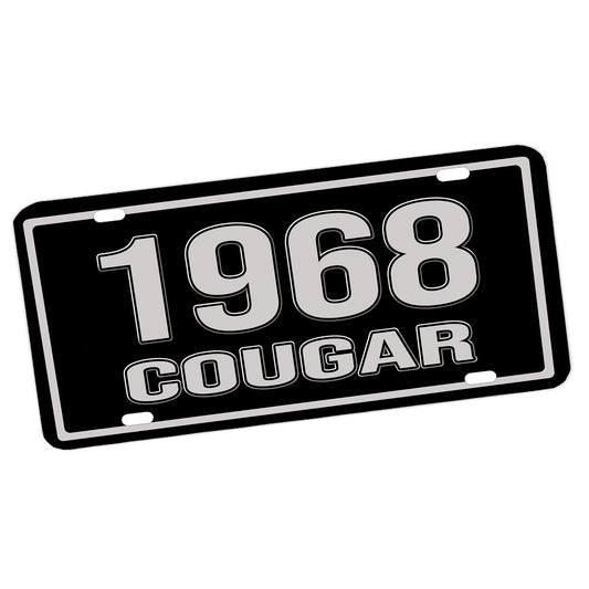 LP-214 Cougar WEB License Plate