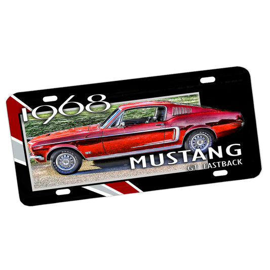 LP-225 Mustang WEB License Plate
