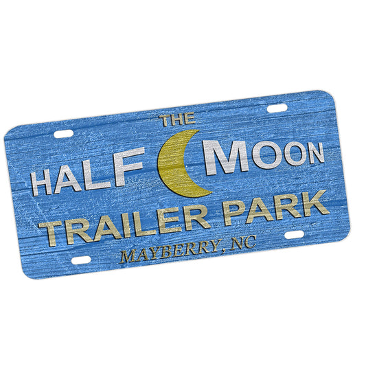LP-1310 License Plate - Half Moon Trailer Park
