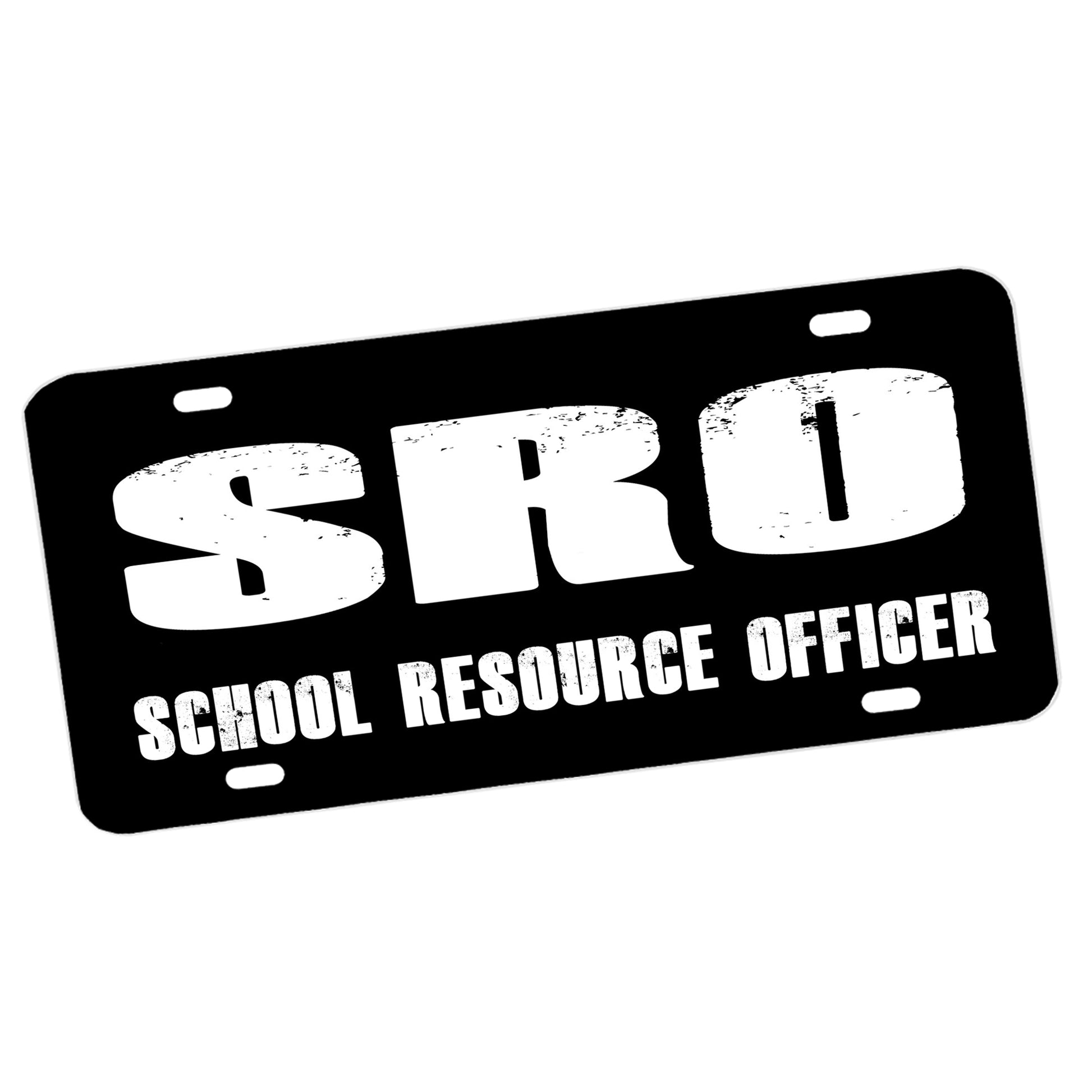 LP-135 SRO School Resource Officer License Plate