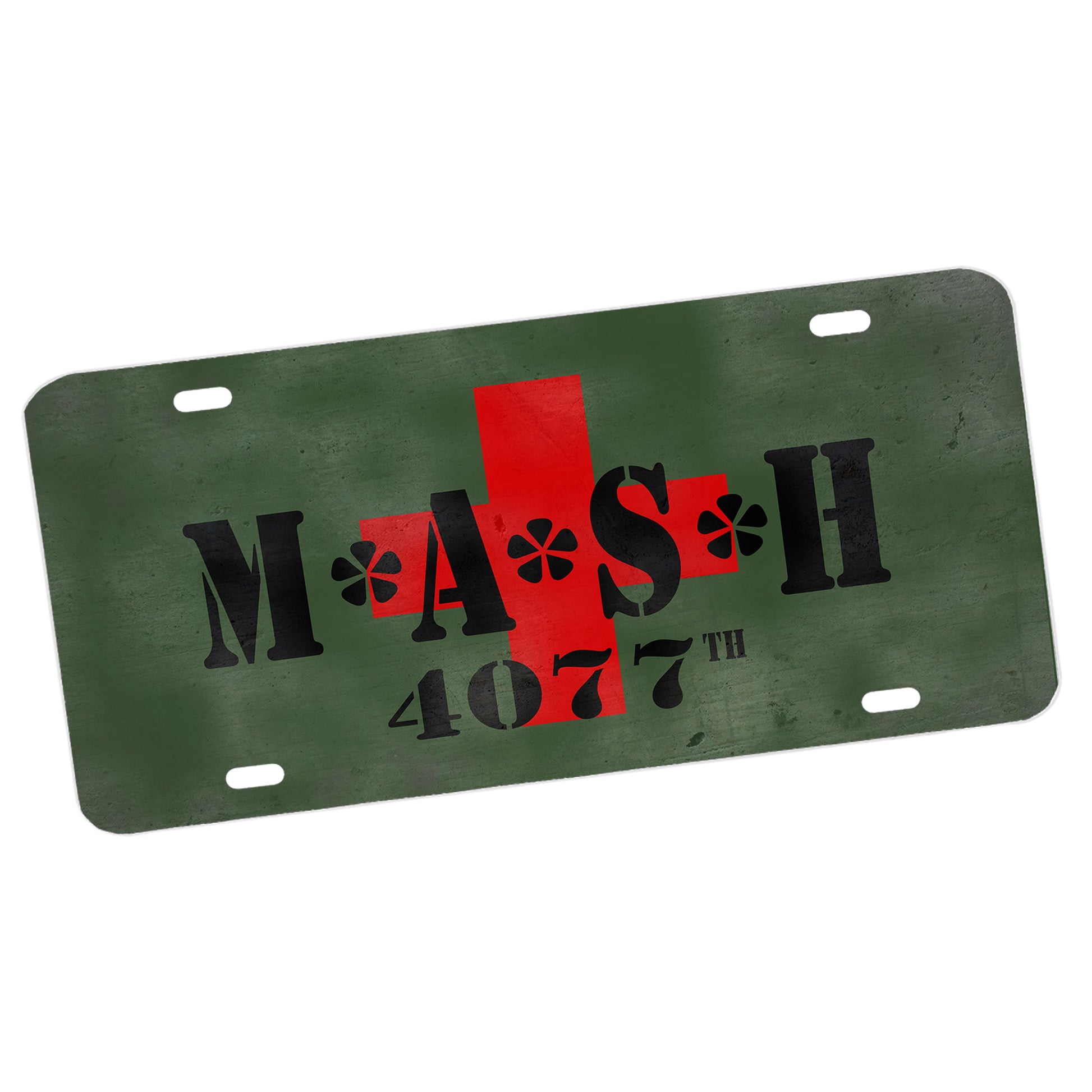 LP-114 Classic Mash 4077 Tribute License Plate