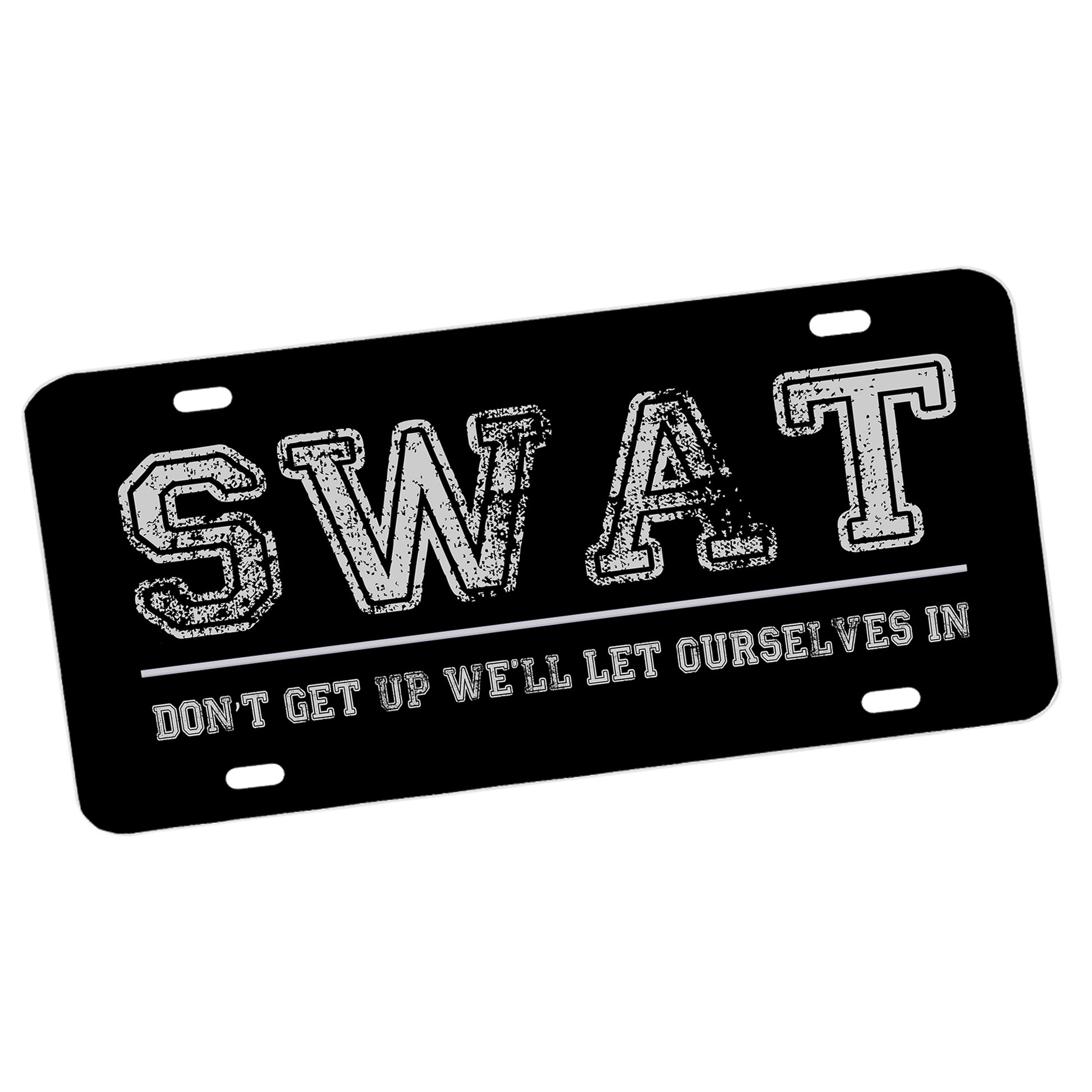 LP-104 SWAT Novelty License Plate