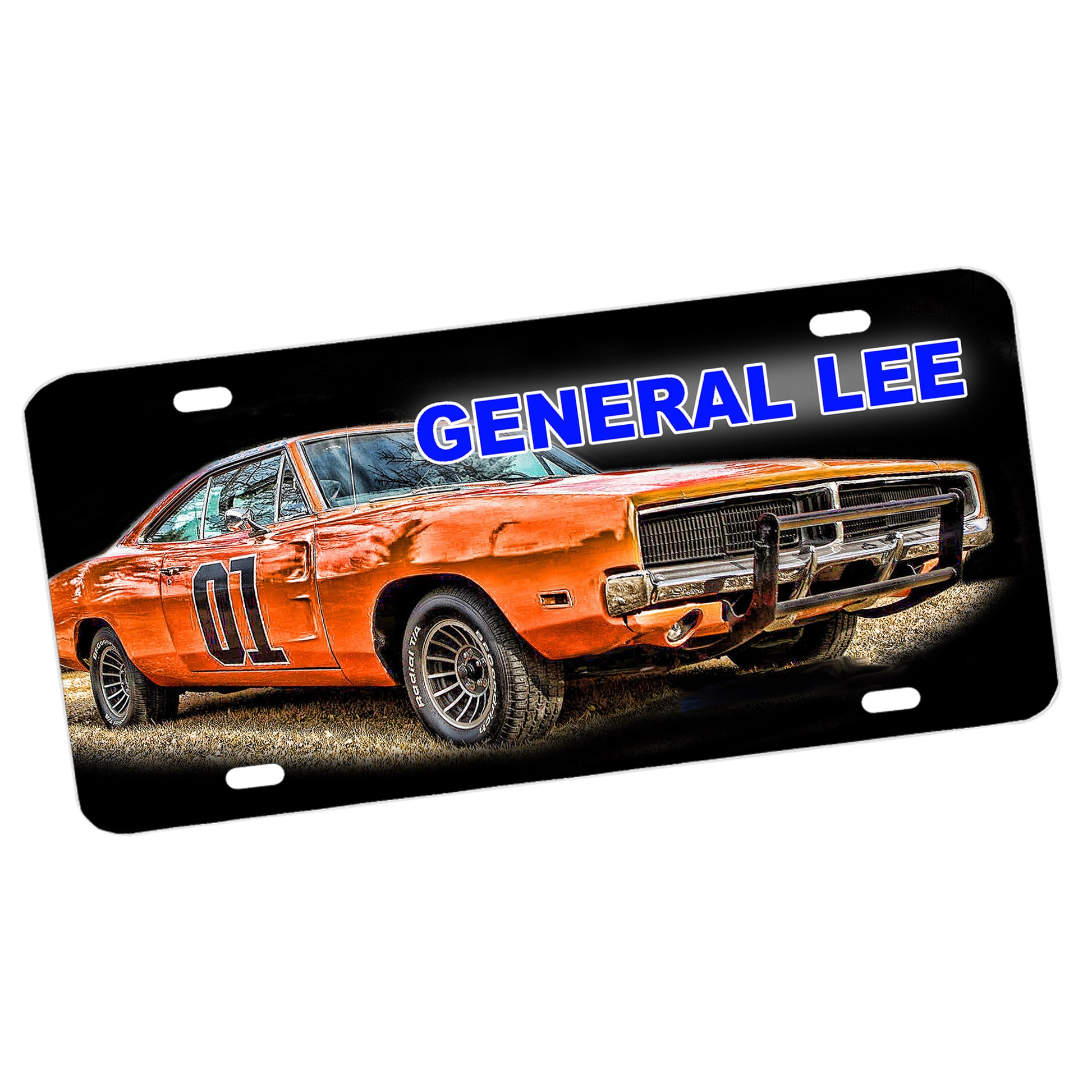 LP-260 General Lee Dukes Of Hazard WEB License Plate