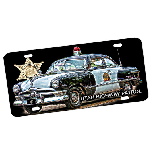 LP-270 Police Utah Hwy Patrol WEB License Plate