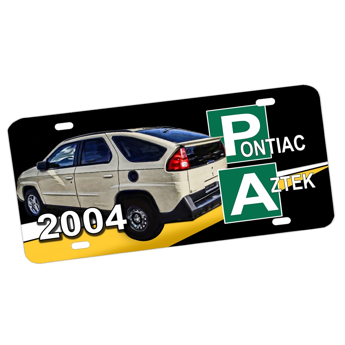 LP-246 Walter White Pontiac Aztec WEB License Plate