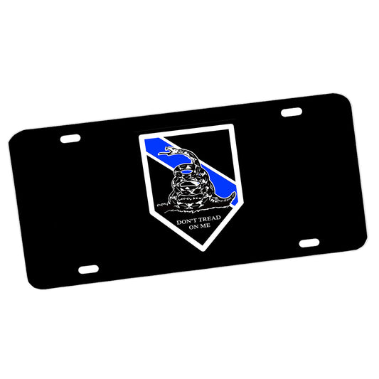LP-213 Police Don't Tread On Me License Plate