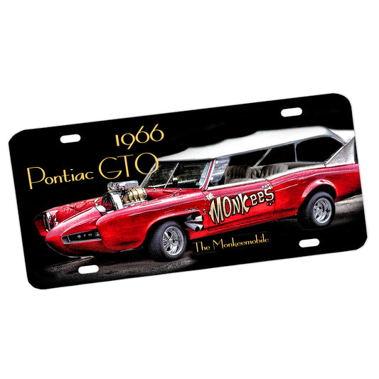 LP-245 Monkeemobile WEB License Plate