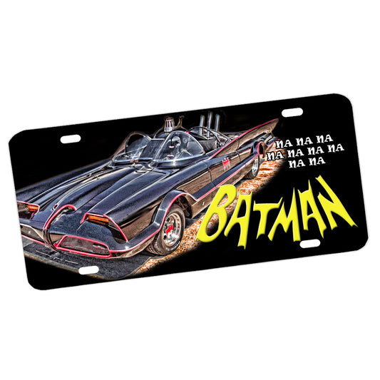 LP-259 Batman Batmobile WEB License Plate