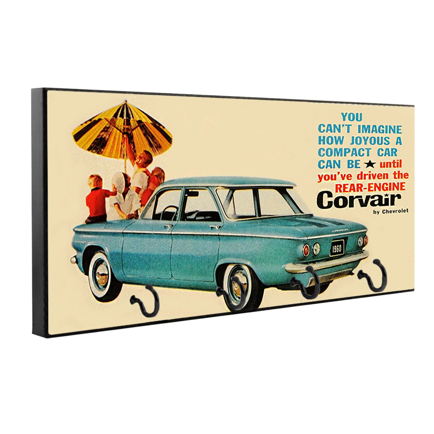 KH-064 Key Hanger - Corvair 1960 Classic Corvair Advertisement