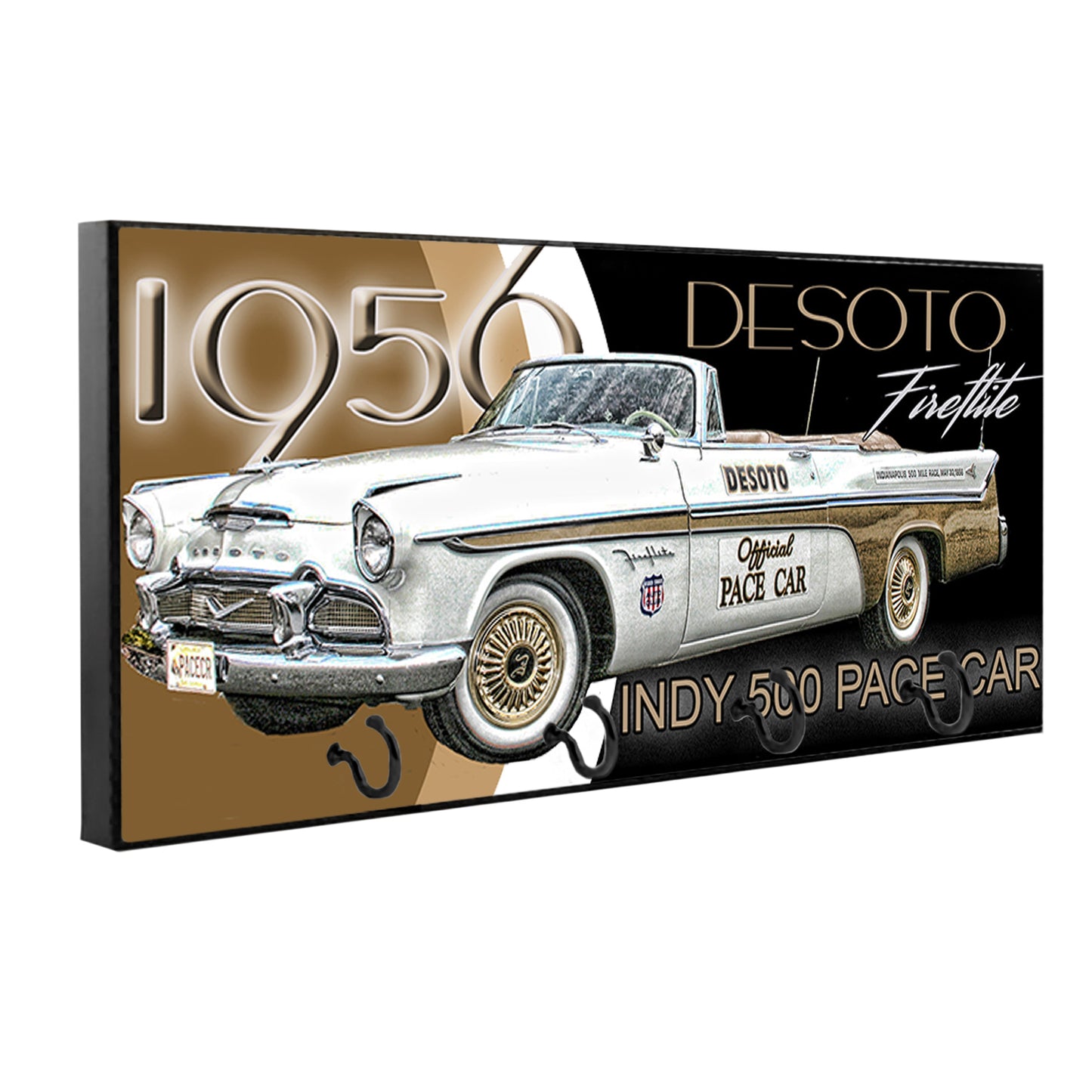 KH-079 Key Hanger - DeSoto Fireflite Indy 500 Pace Car
