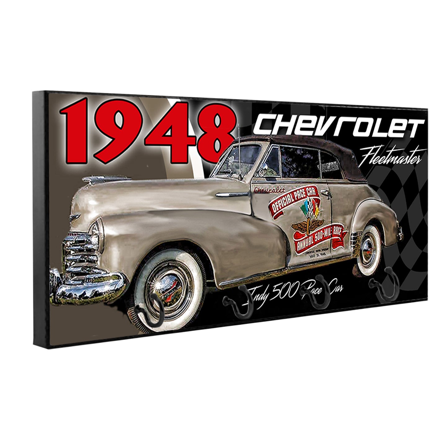 KH-087 Key Hanger - 1948 Fleetmaster Indy 500 Pace Car