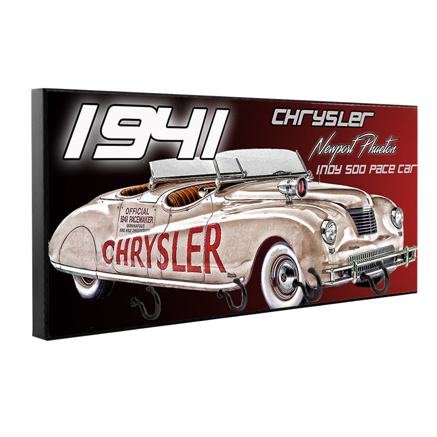 KH-089 Key Hanger - 1941 Chrysler Newport Phaeton Indy 500