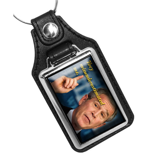 KR-063 Key Ring - President They Misunderestimated Me