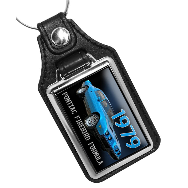 KR-069 Key Ring - 1979 Pontiac Firebird Formula Blue