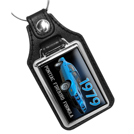 KR-069 Key Ring - 1979 Pontiac Firebird Formula Blue