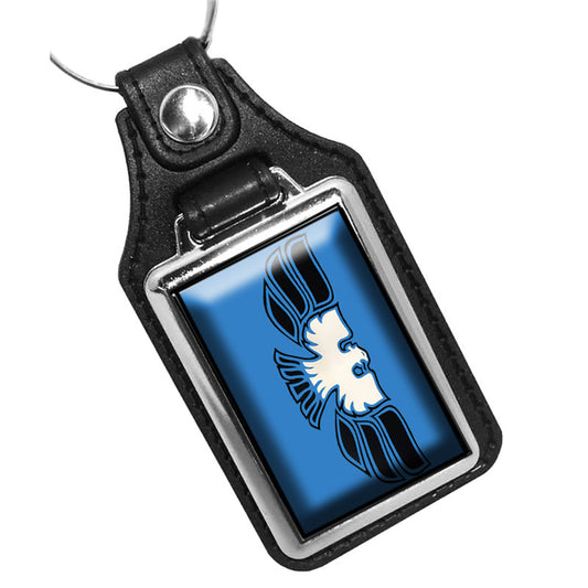 KR-079-1 Key Ring - 1970-1972 Pontiac Trans Am Bird Blue