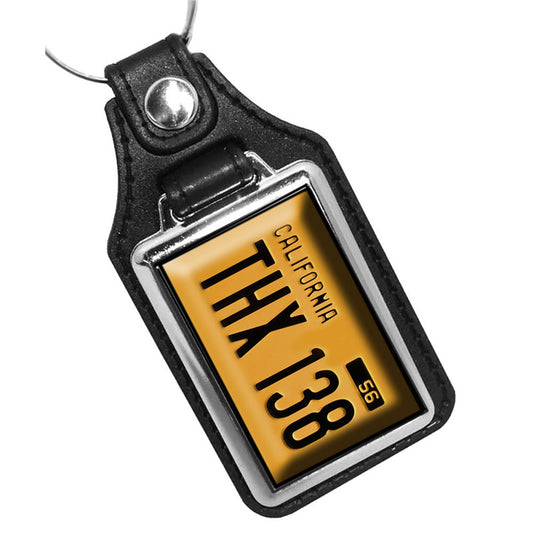 KR-1019 Key Ring - Classic Movie American Graffiti California 1955 THX 138