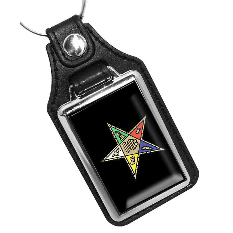 KR-1037 Key Ring - Mason Shriners Order of Eastern Star