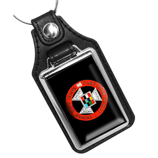 KR-1043 Key Ring - Mason Shriners Past High Priest Design