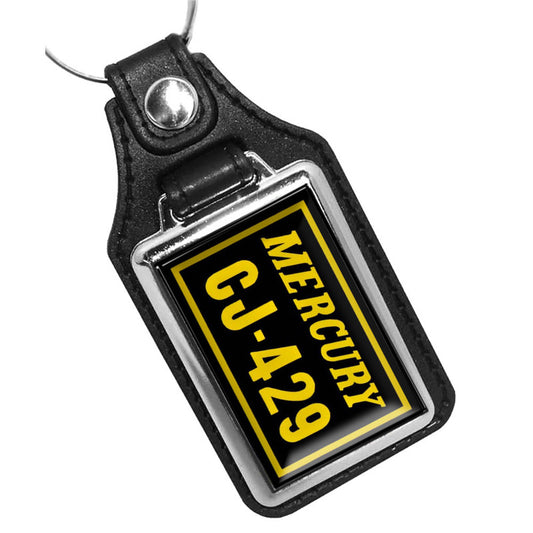 KR-1071 Key Ring - Classic Mercury Cougar CJ-429 Engine