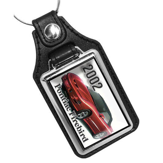 KR-1078 Key Ring - Classic 2002 Pontiac Firebird Bright Red Design