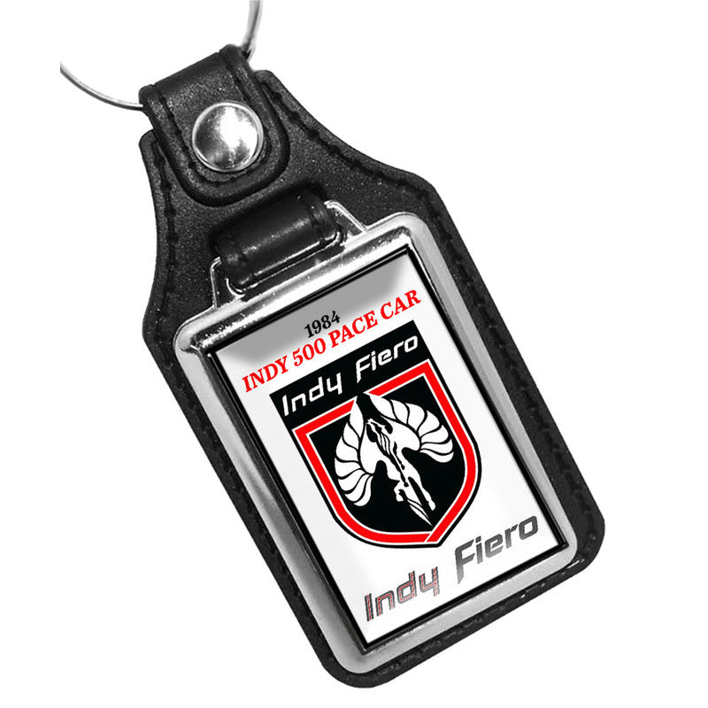 KR-1091 Key Ring - Classic 1984 Pontiac Fiero Indy 500 Pace Car
