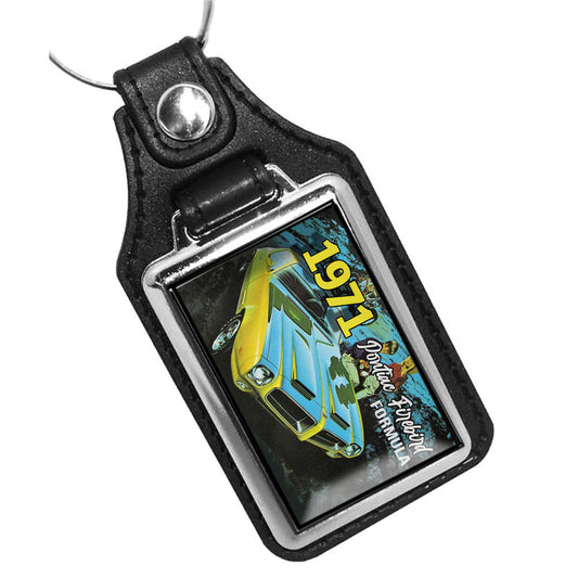KR-1114 Key Ring - Classic 1971 Pontiac Firebird Formula Coupe