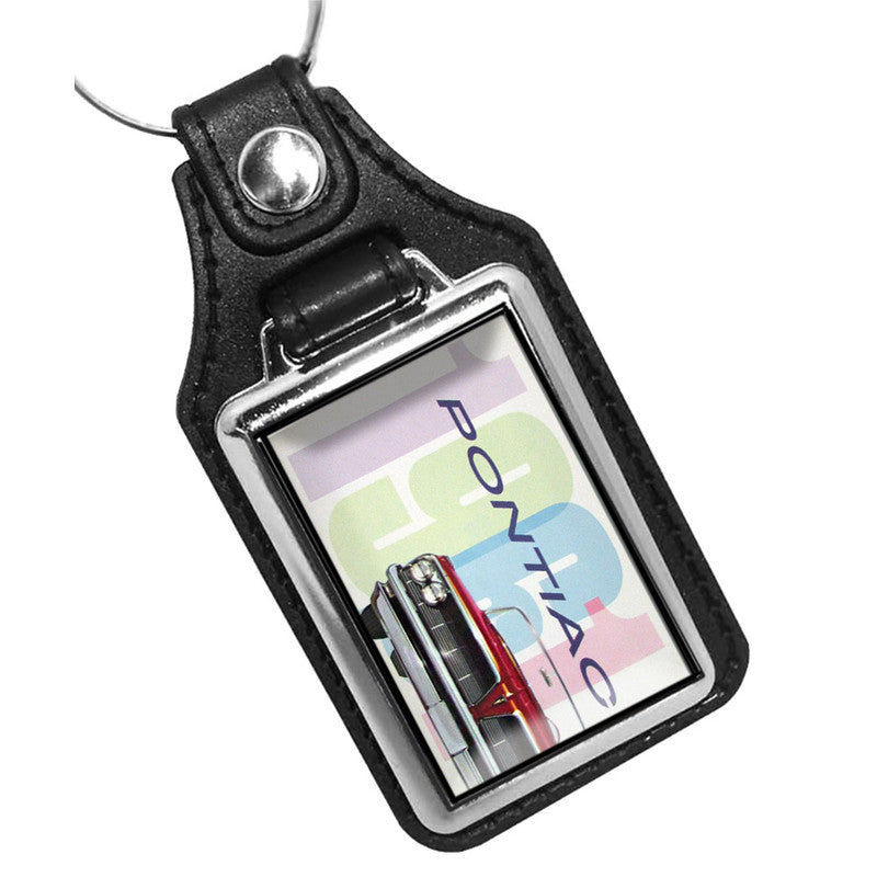 KR-1115 Key Ring - Classic 1961 Pontiac Sales Brochure Design