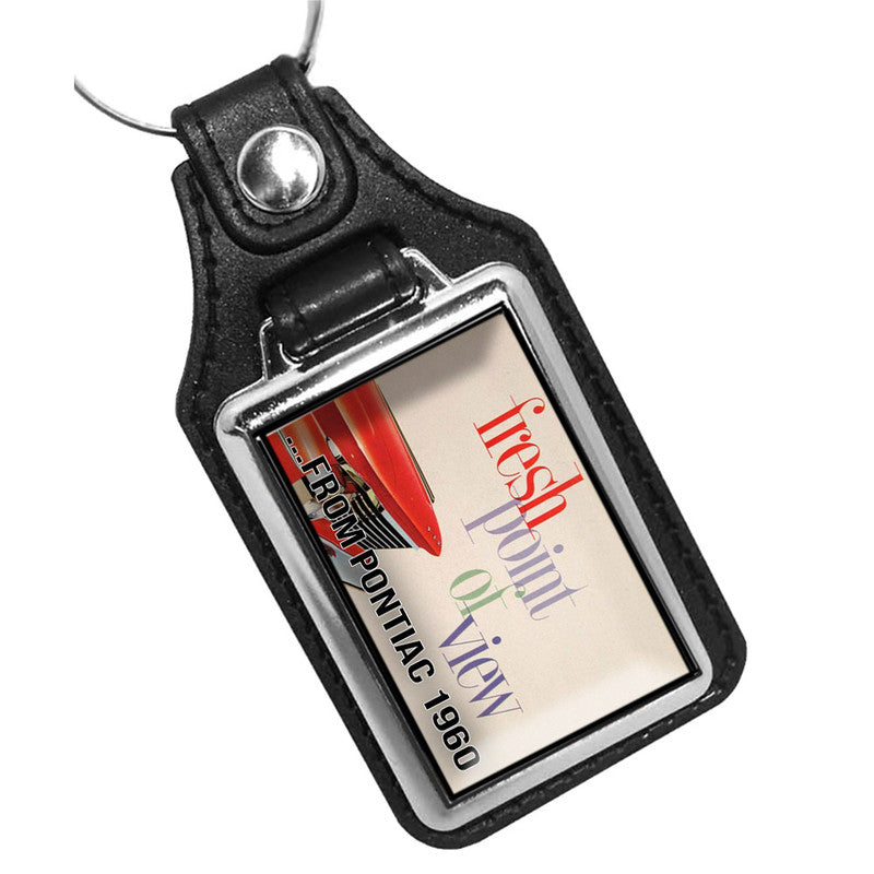 KR-1116 Key Ring - Classic 1960 Pontiac Sales Brochure Design