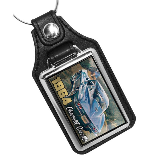KR-1143 Key Ring - Classic 1964 Corvette Stingray American Muscle