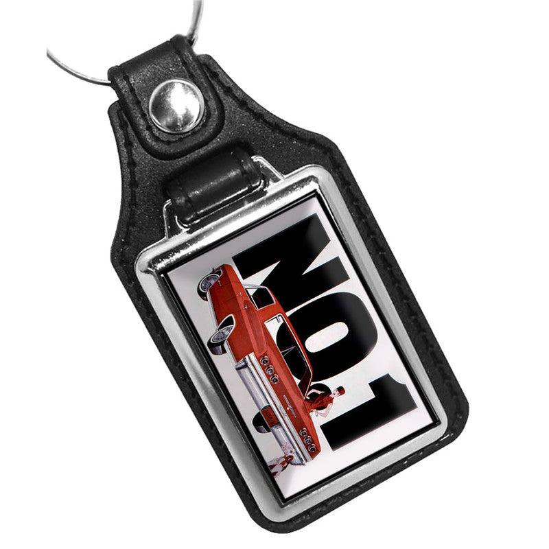 KR-1146 Key Ring - Classic 1965 Impala Four Door Sedan No.1