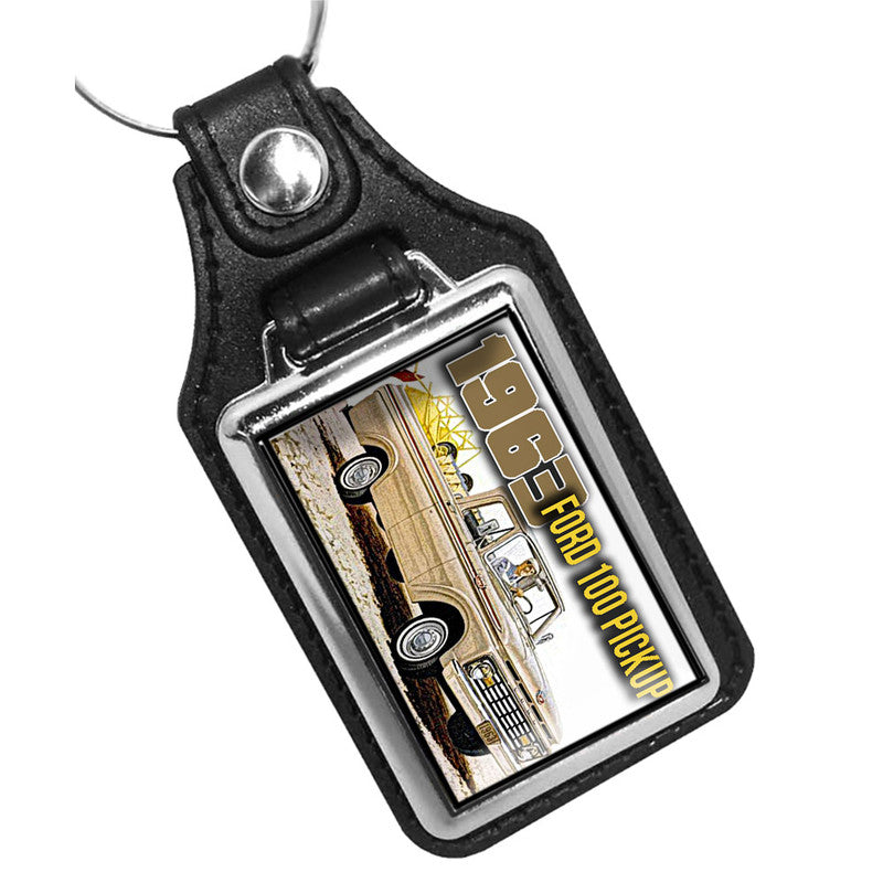 KR-1152 Key Ring - Classic 1963 Ford F 100 Pick Up Truck