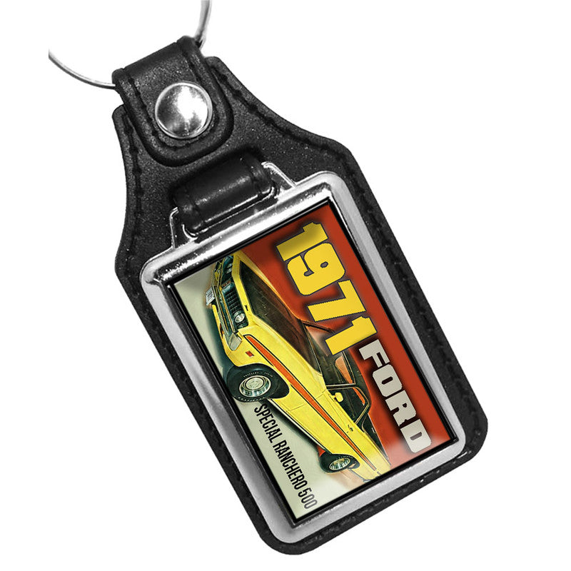 KR-1154 Key Ring - Classic 1971 Ford Special Ranchero 500 Truck