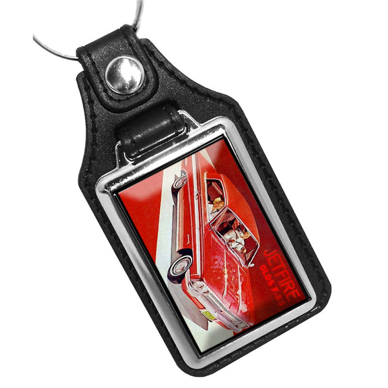 KR-1163 Key Ring - Classic 1962 Oldsmobile Jetfire Olds F-85