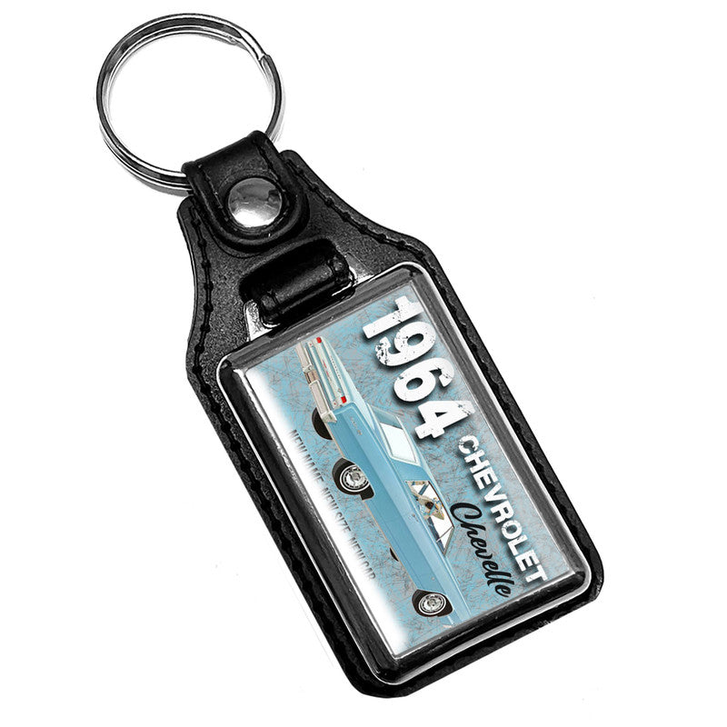 KR-1190 Key Ring - Classic 1964 Chevrolet Chevelle Two Door Coupe