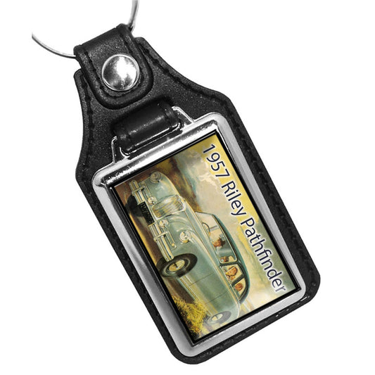 KR-1205 Key Ring - Classic 1957 Riley Pathfinder Motor Car